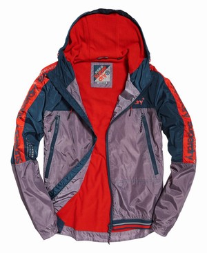 Superdry Offshore Cagoule Férfi Kabát Szürke | JVFXU6792